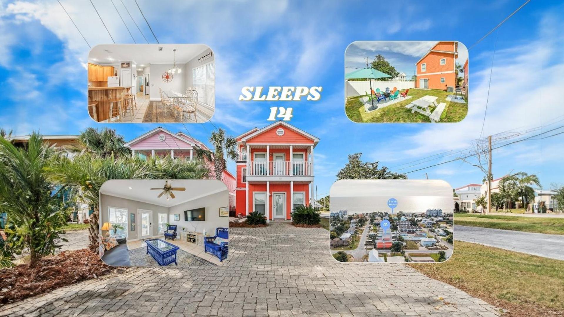Panama Paradise Beach House/3 Min Beach Walk ปานามาซิตี้บีช ภายนอก รูปภาพ